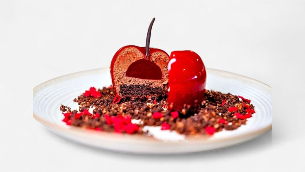 CHOCOLATE APPLE&RASBERRY CAKE