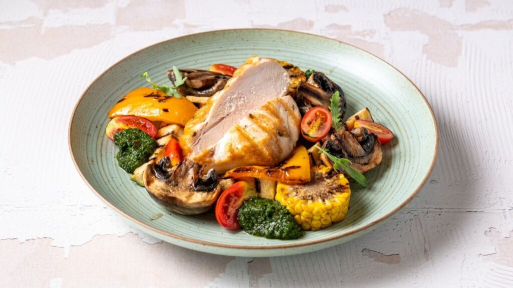 Provencale Grilled Chicken with Vegetables