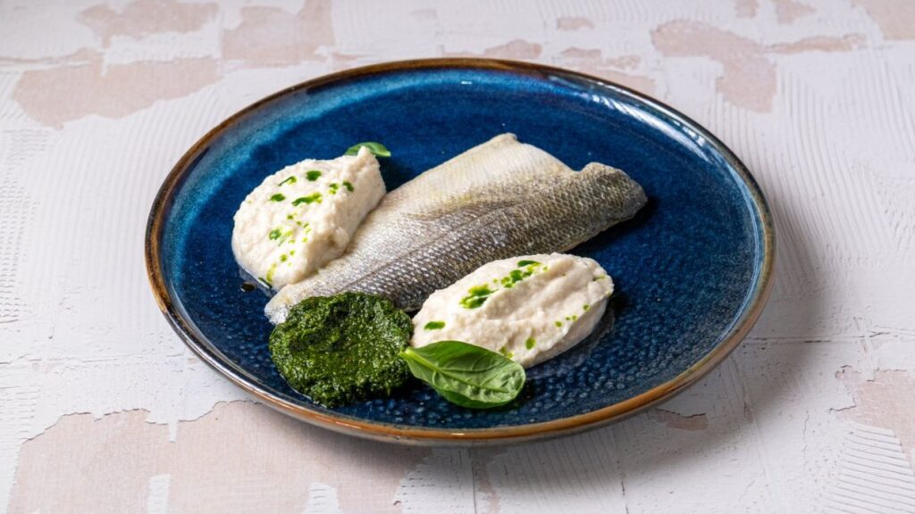 Steamed Sea Bass Fillet