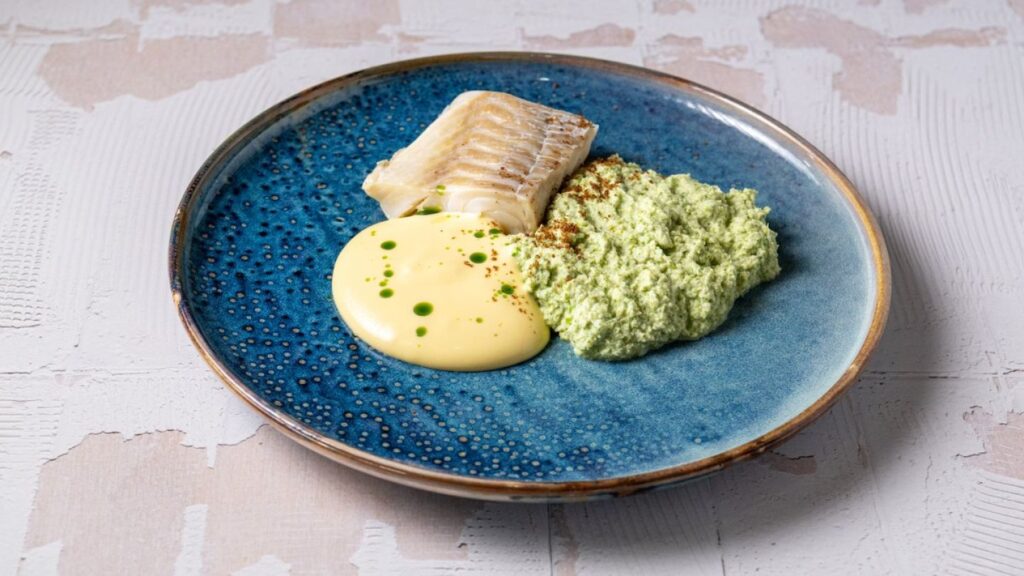 Steamed Cod Fillet